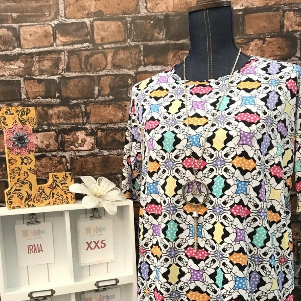 LuLaRoe Disney Irma New with Tags